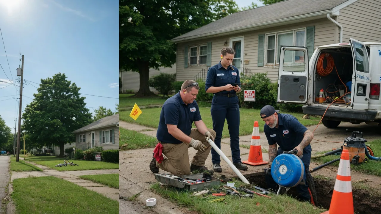 Sewer Line Repair in Sarahsville, OH near me